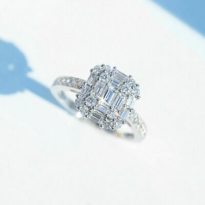 Scentorya silver plated studded with cubic zirconia diamond ring